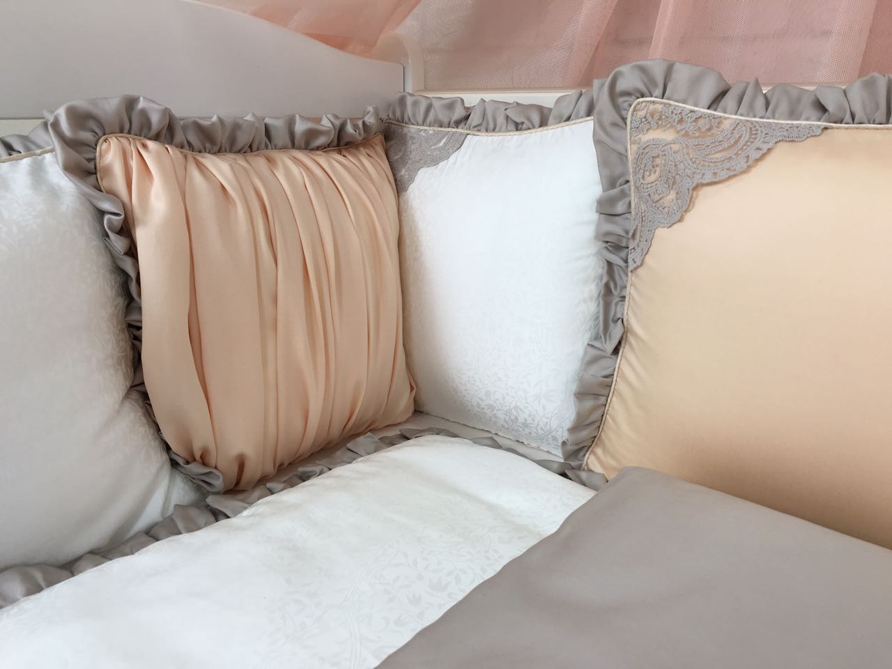 Комплект MARELE для прямоугольной кровати "Янтарный"